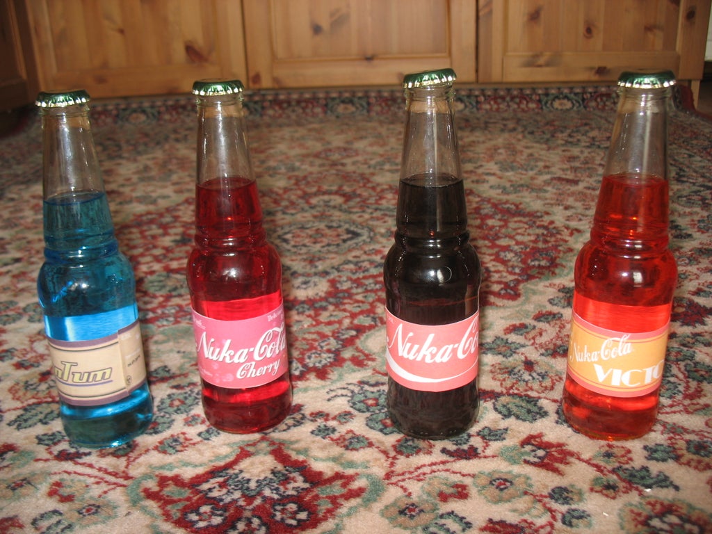 Nuka cola cherry label