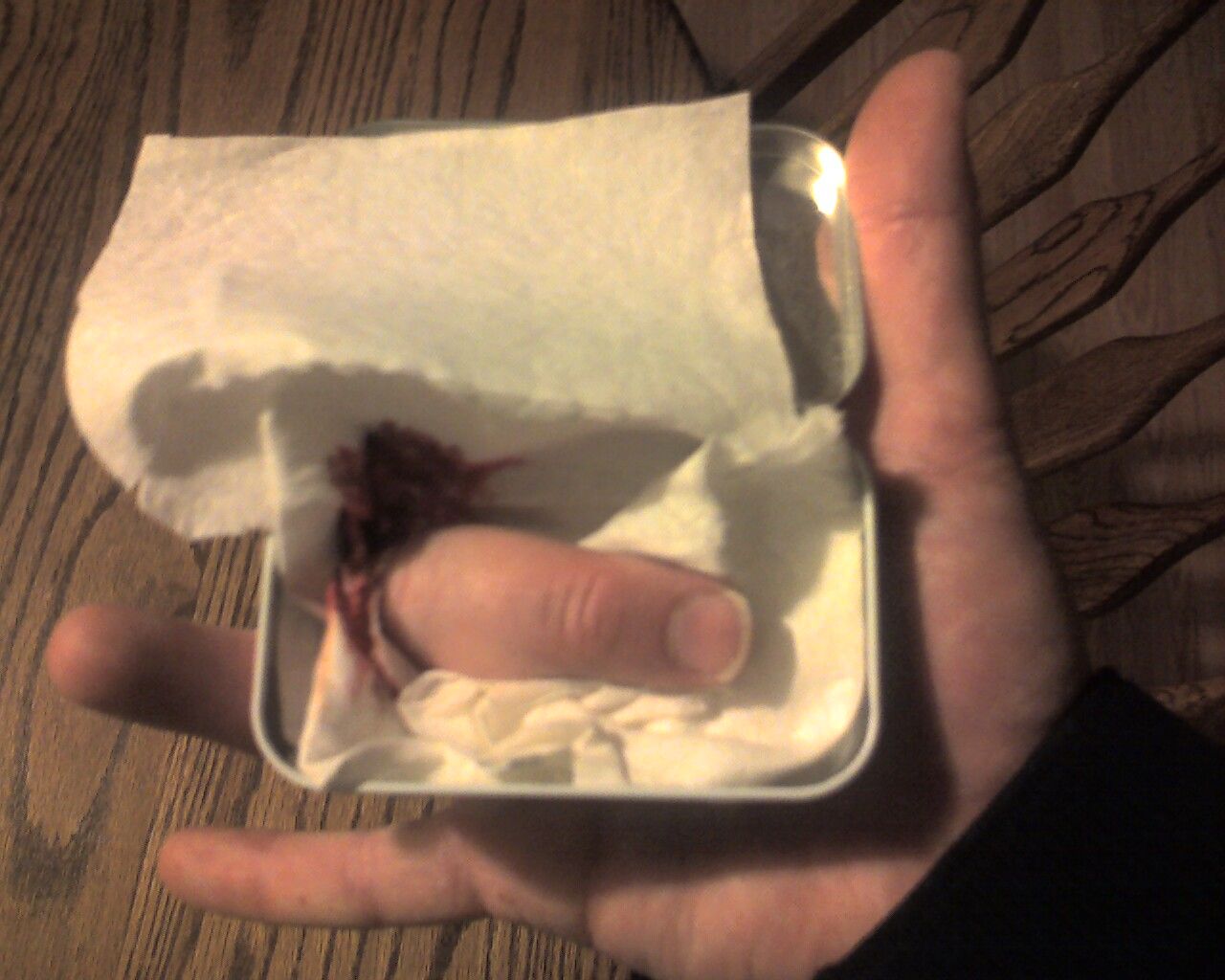 Prank: the Mummy's Finger