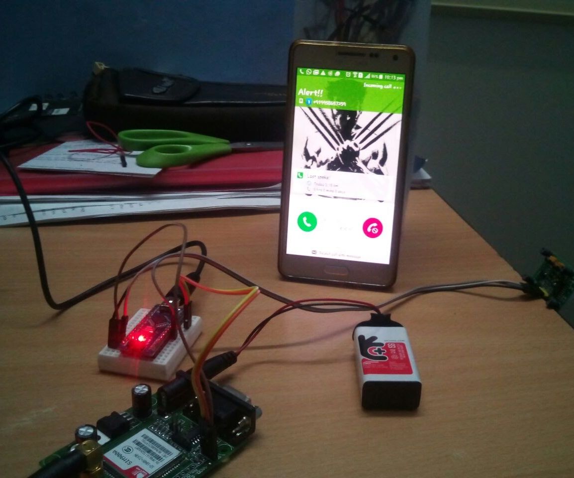 Intruder Detection Calling System