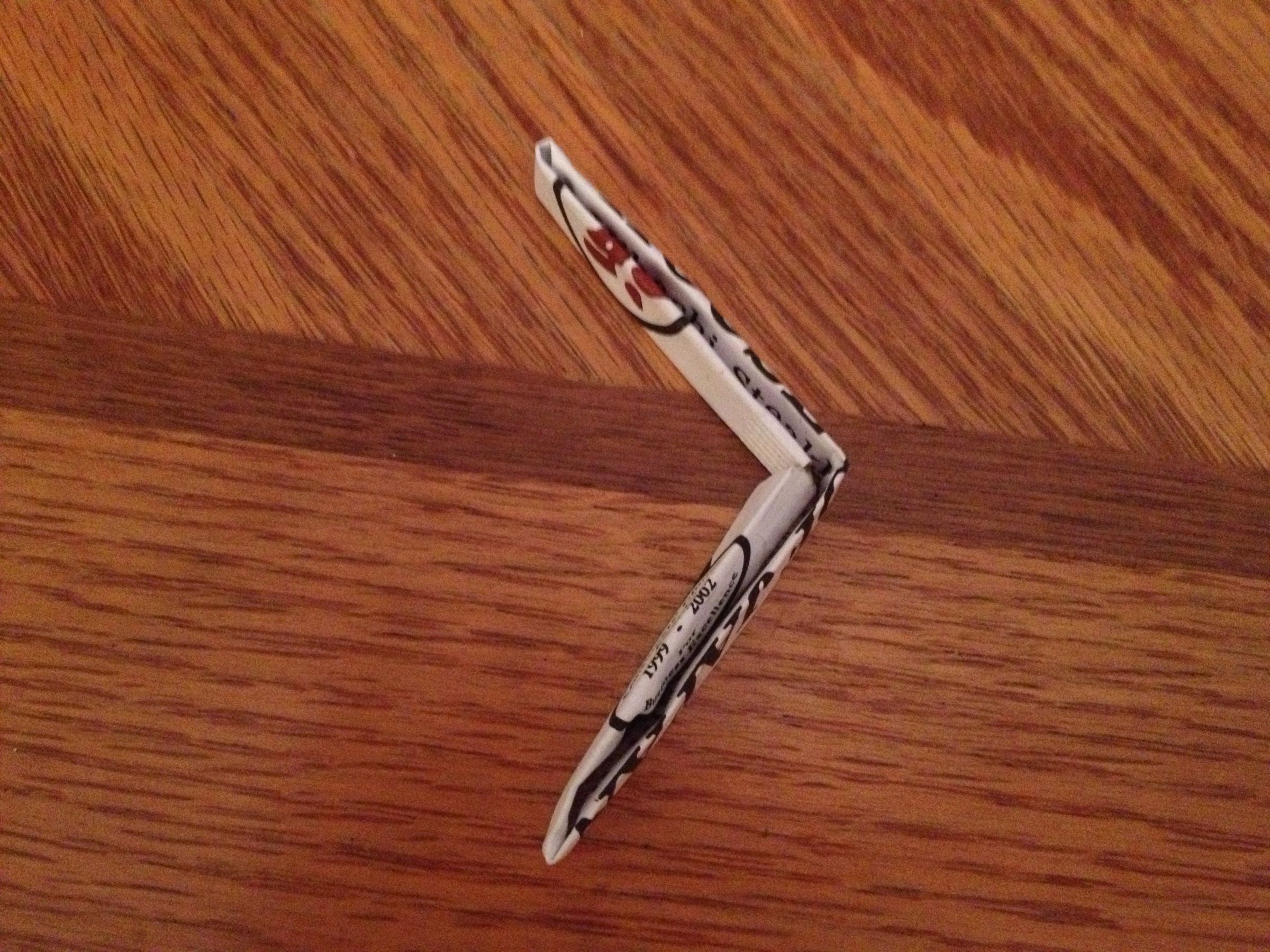 Chopstick Rest Made From Chopstick Wrapper 9 Steps Instructables