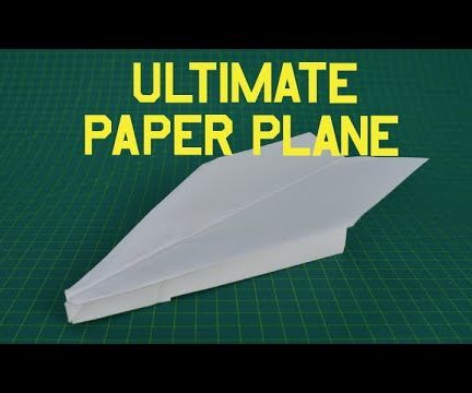 Ultimate Paper Airplane That Flies FAR | GUARANTEED