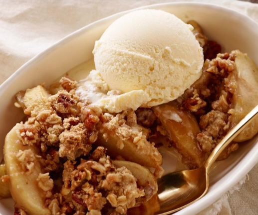 Apple Crisp for the College Student's Soul