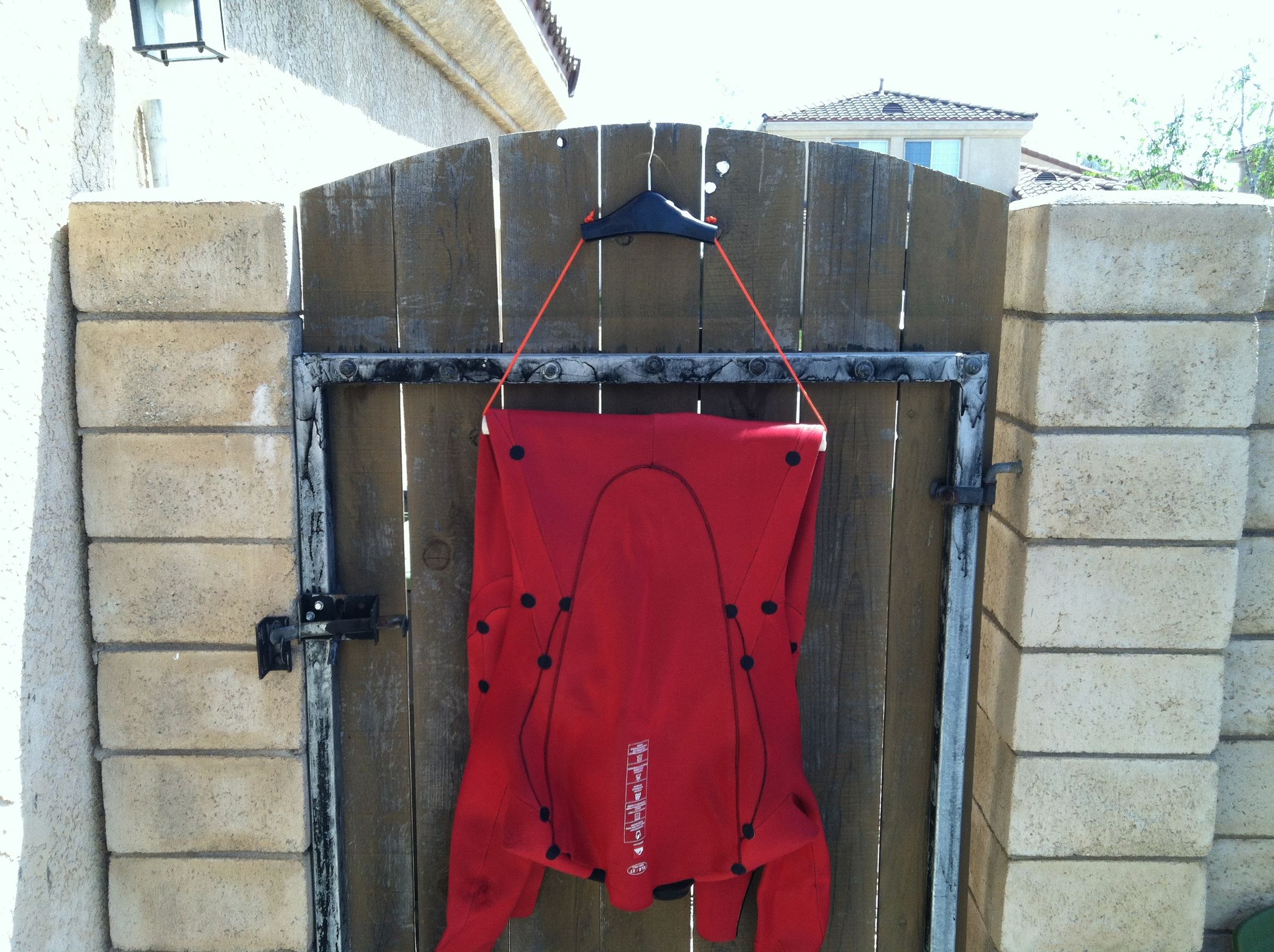 Paracord Wetsuit Hanger