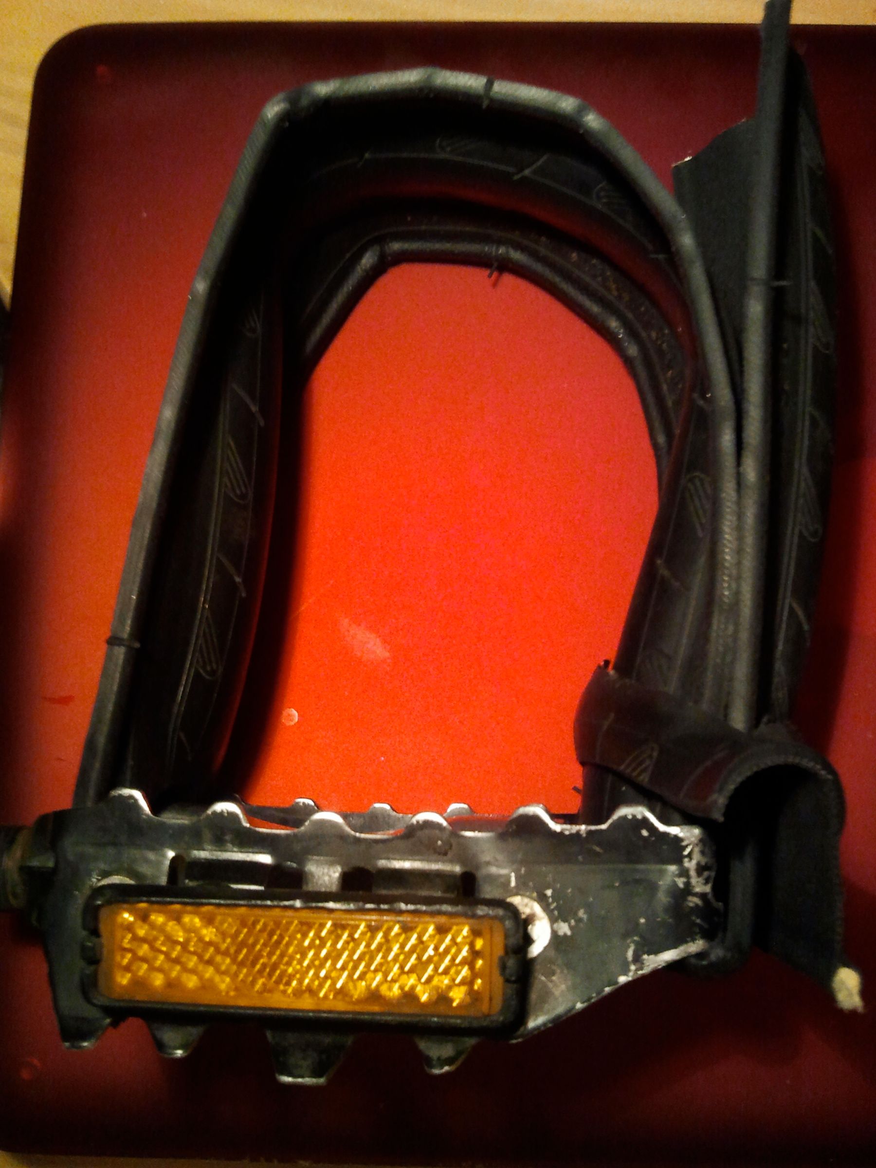 Bike Tire Toe Strap