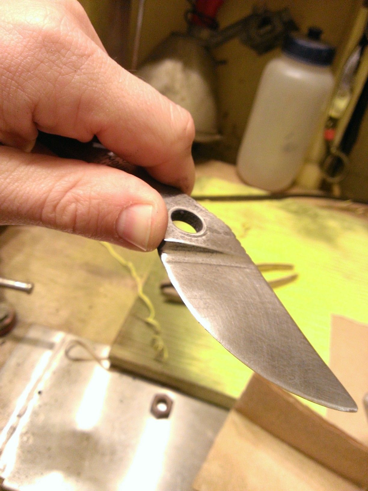 KARAMBIT Combat Fish Bone Knife and Bottle Opener (inspired by
