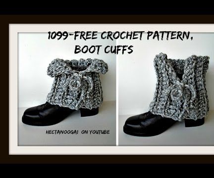 EASY LACED BOOT CUFFS, CROCHET