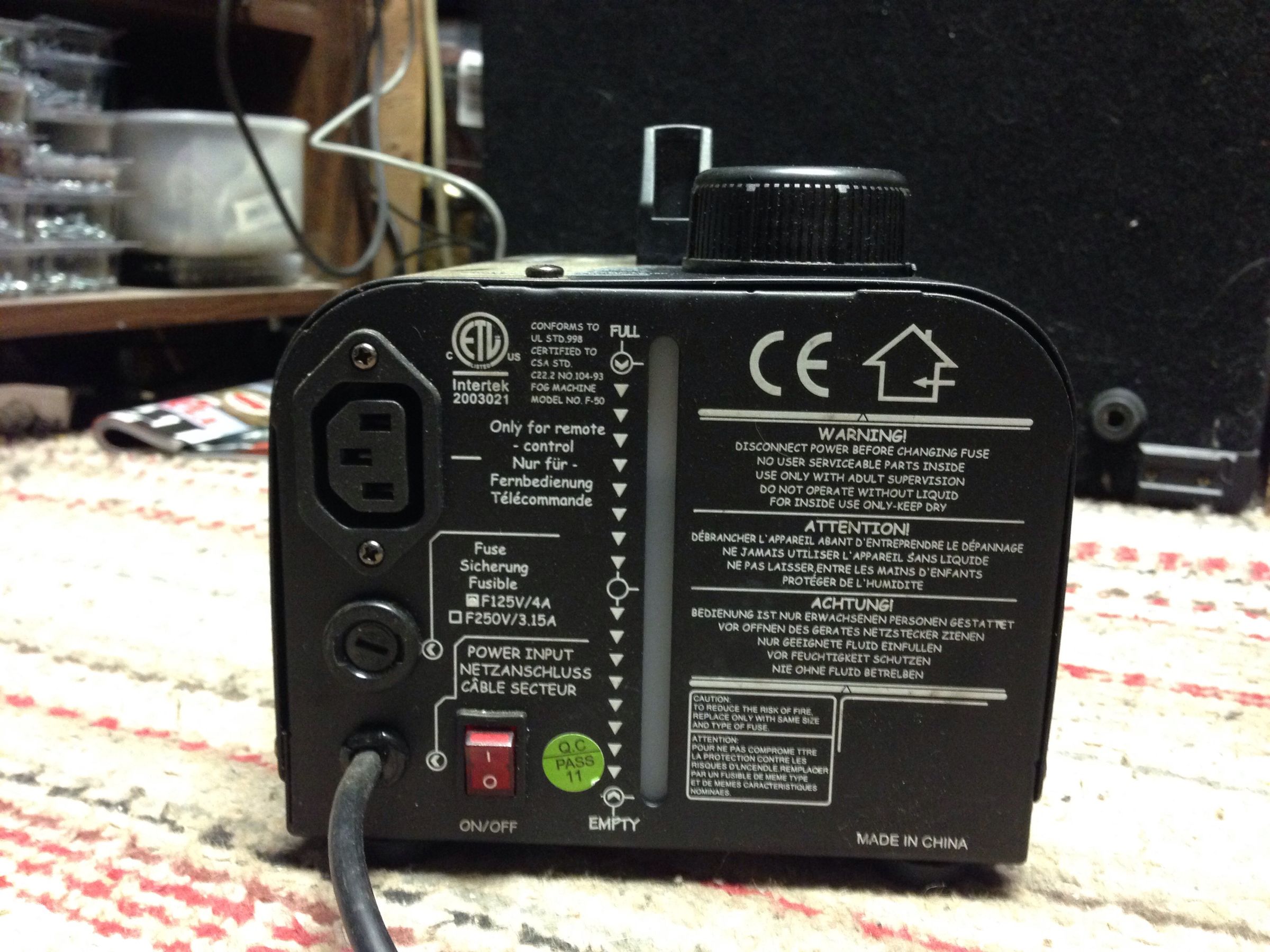 Fog Machine Timer 7 Steps Instructables