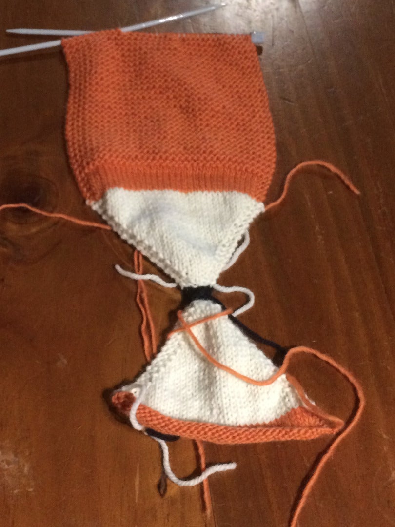 Knitting on Straight Needles