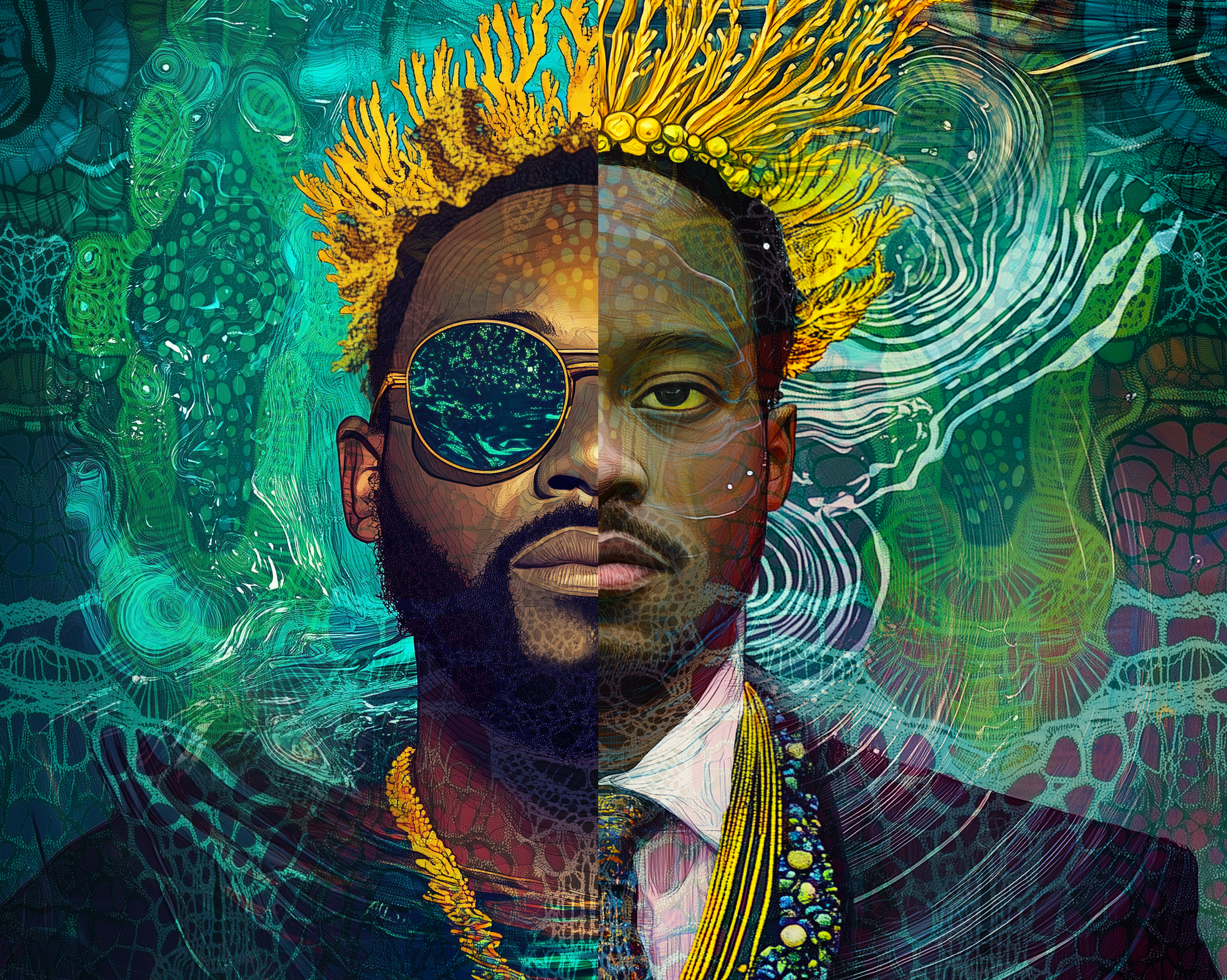 Deep Sea Dwelling: Creation Stories, Wave Patterns & AI Music Making