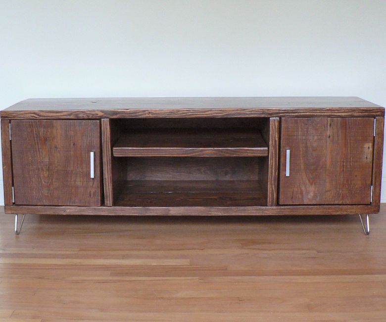 Reclaimed Wood Entertainment Console