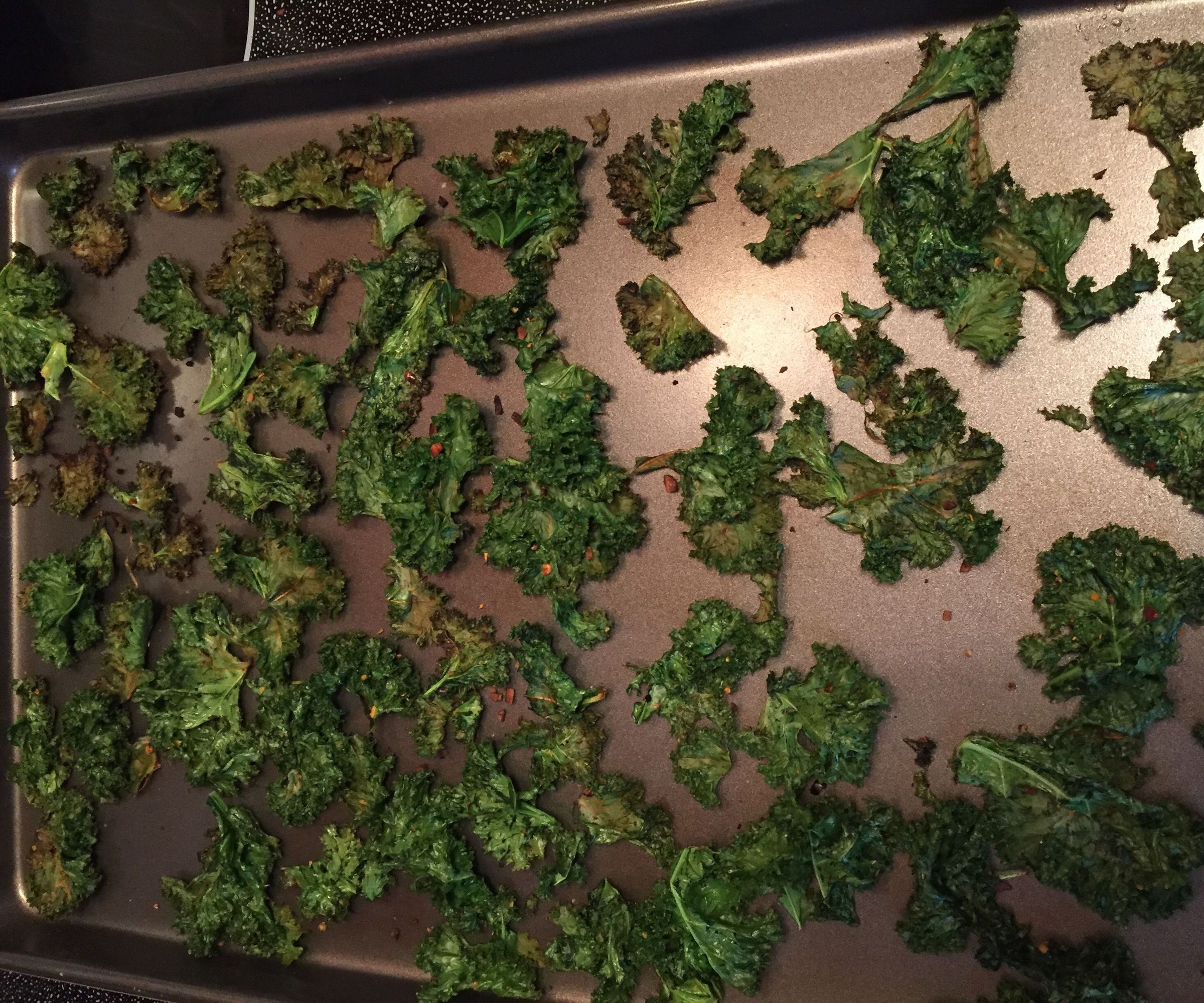 Cajun Kale Chips
