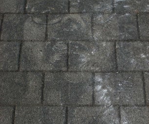 Reverse Graffiti Experiment