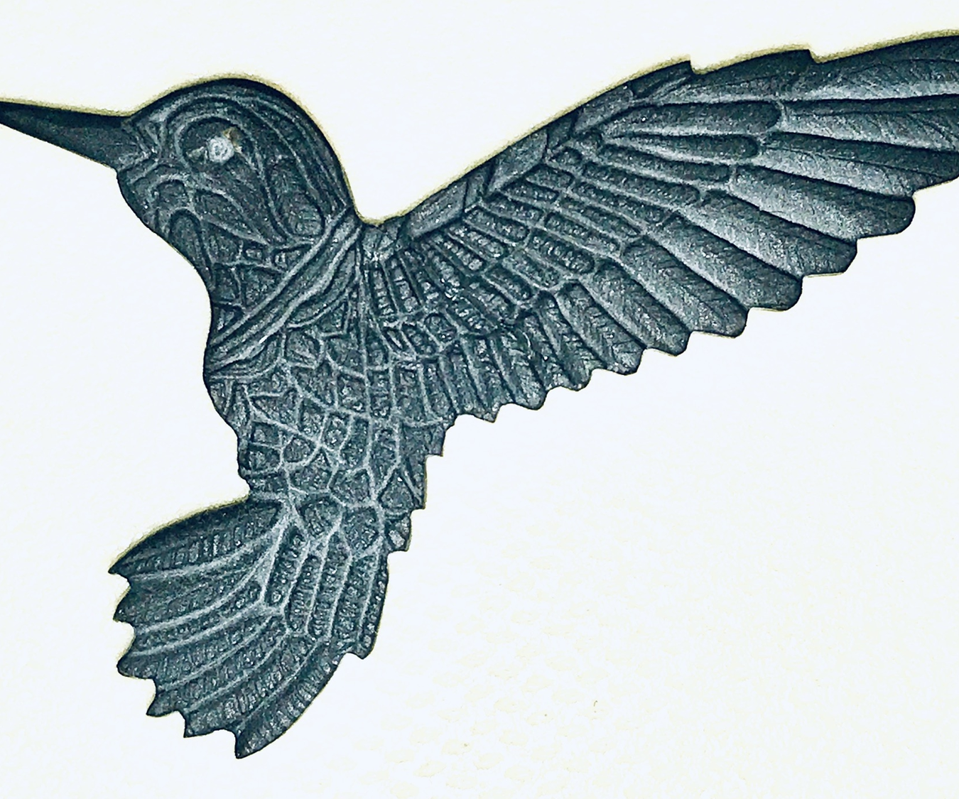 Sculpt and Carve a Hummingbird in Stone