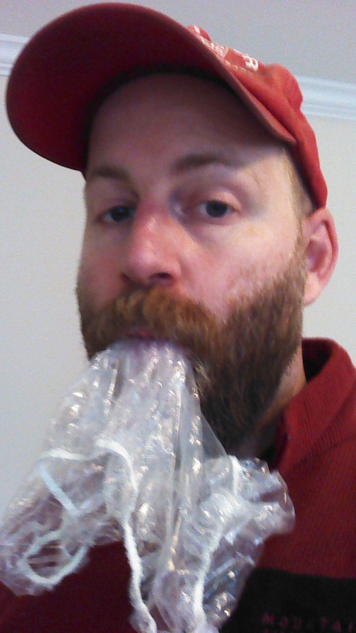 Cut Breathing Hole in Shower Cap