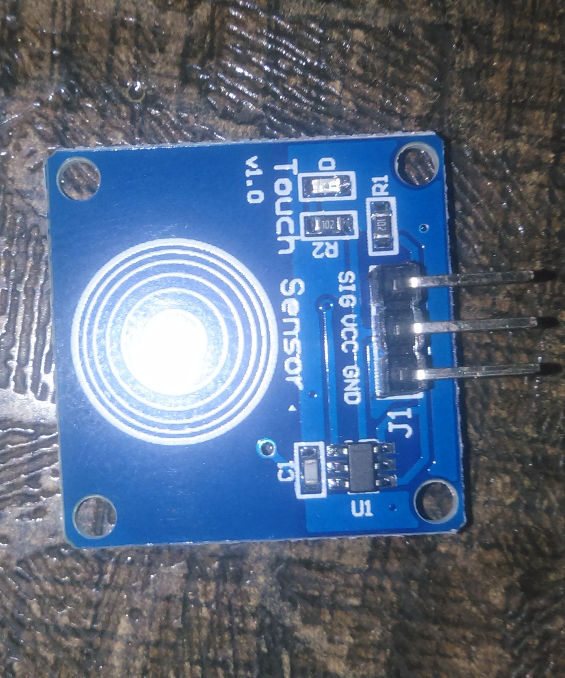 Touch Sensor & Sound Sensor Controlling AC/DC Lights
