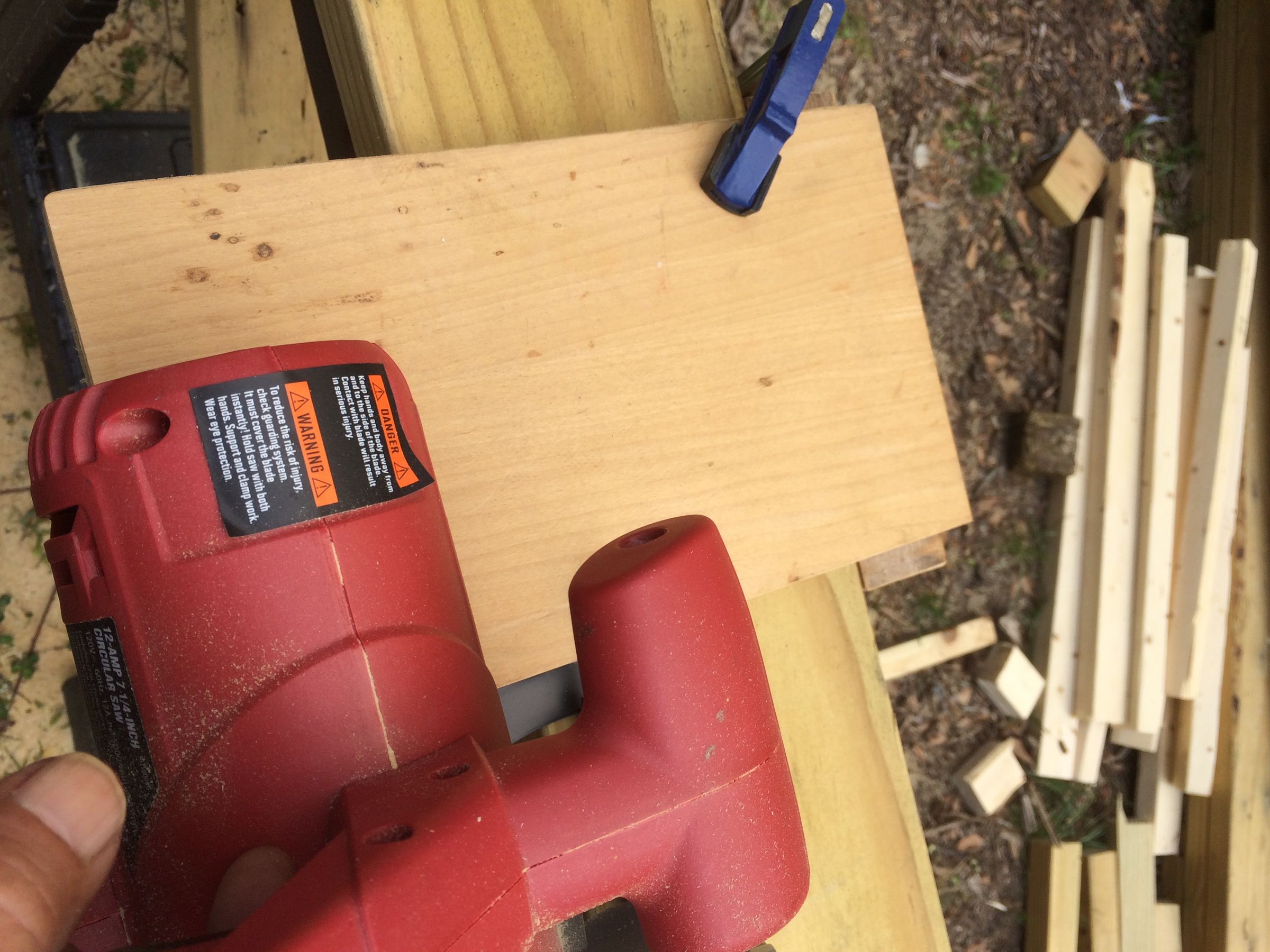 Circular Saw CrossCut Guide 3 Steps Instructables