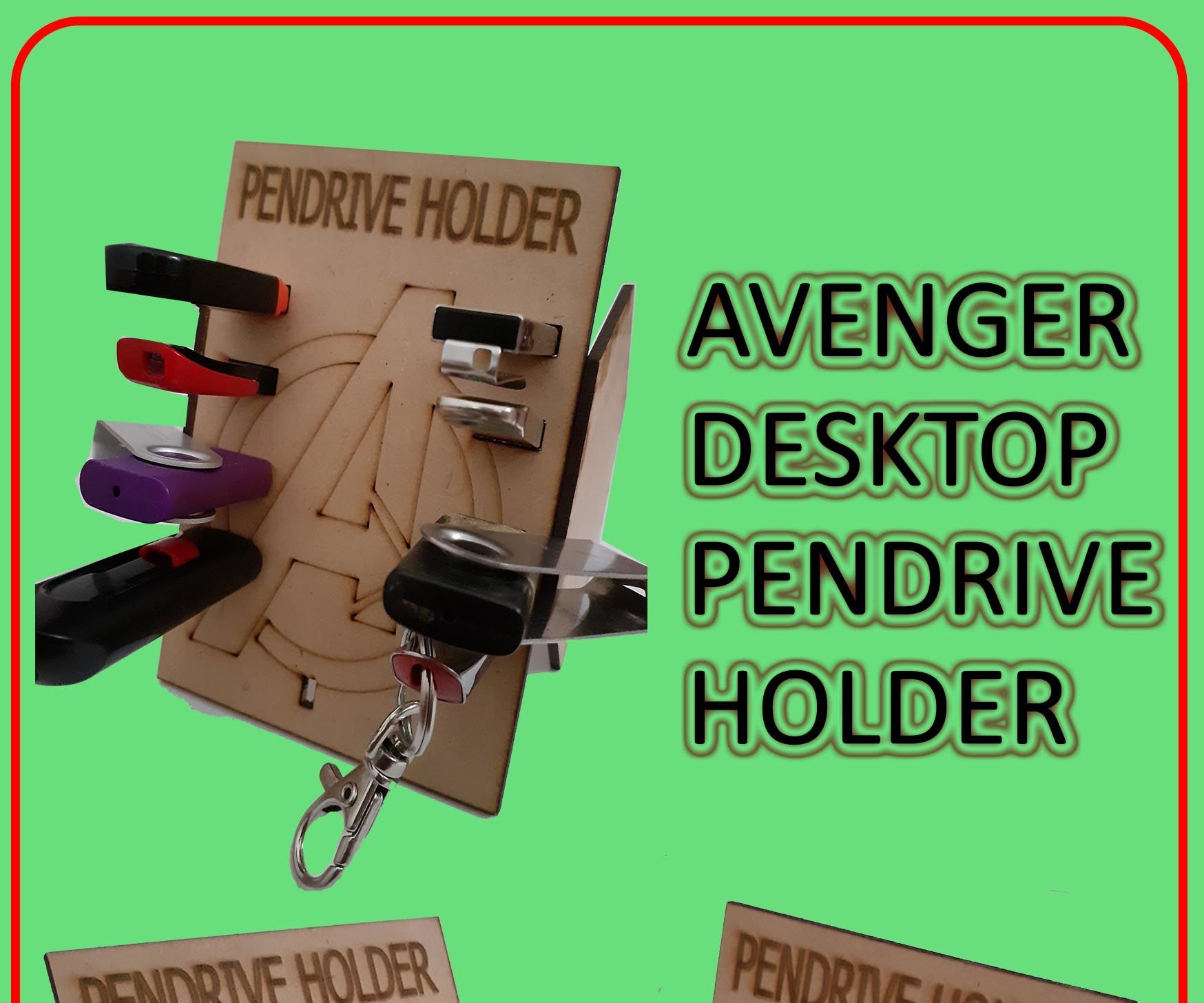 AVENGER PENDRIVE DESKTOP HOLDER