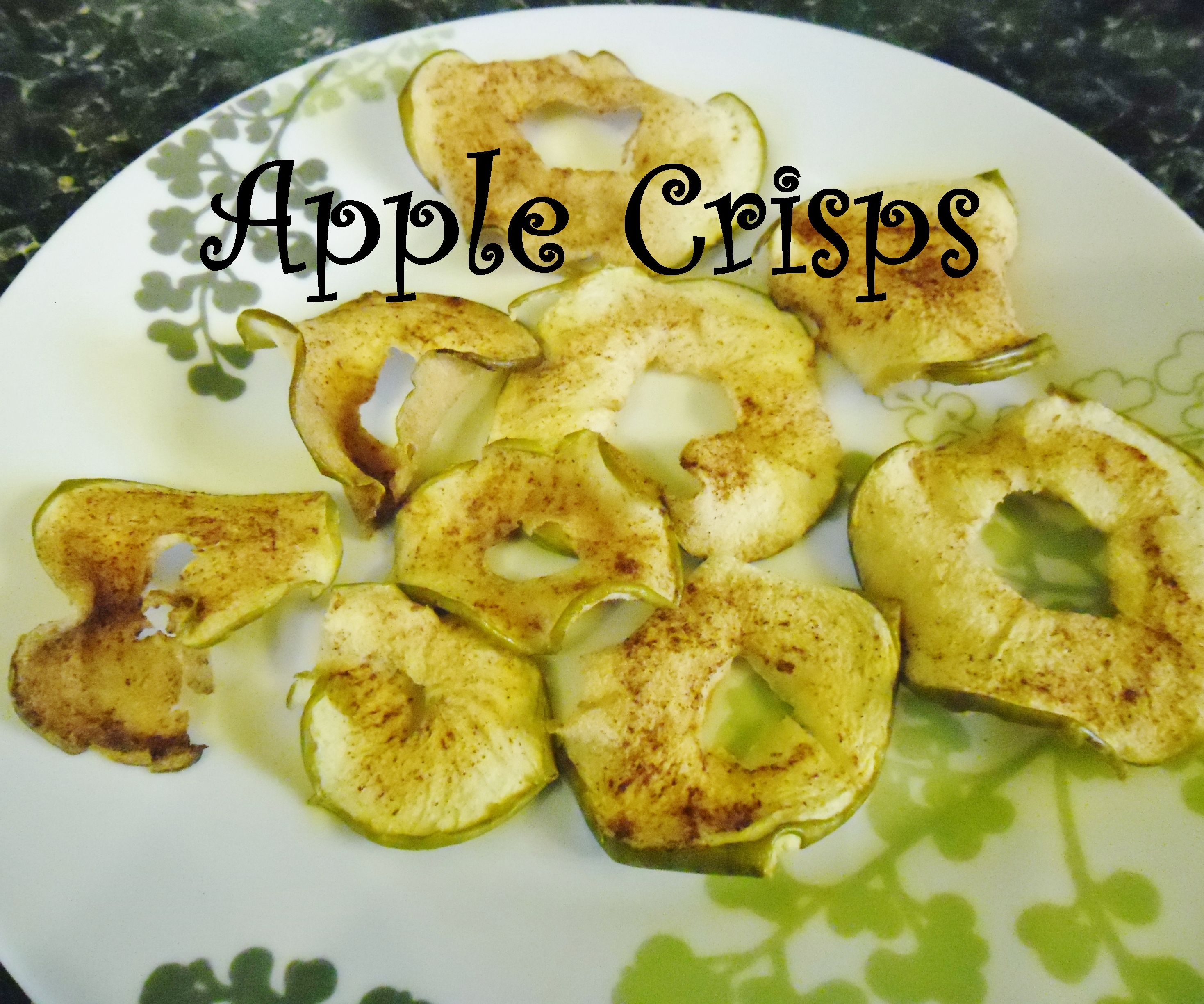 Apple and Cinnamon Crisps