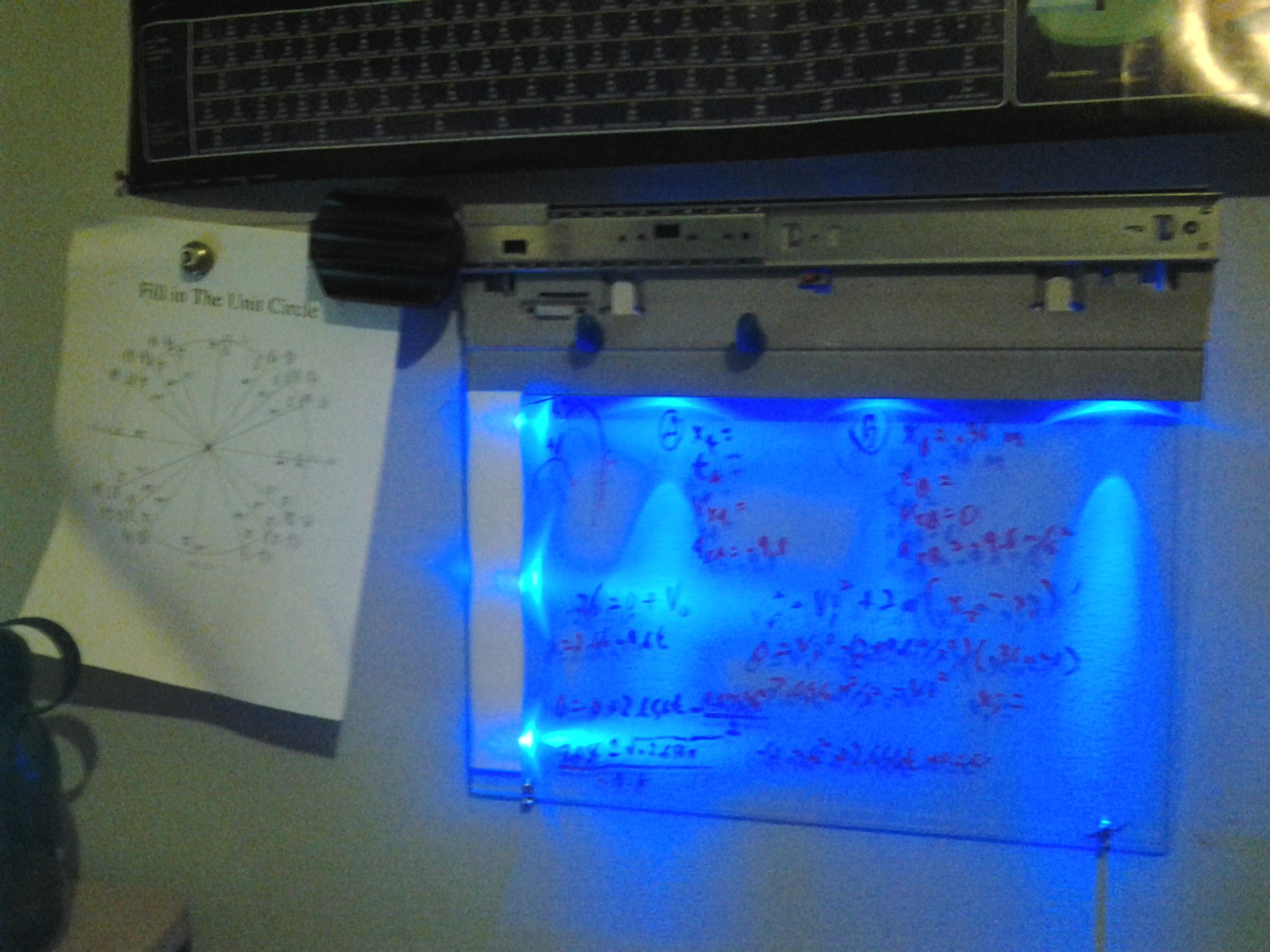 LED Backlit Glass Whiteboard