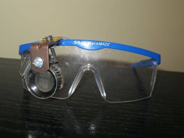 Safety Goggles With Magnification Lens