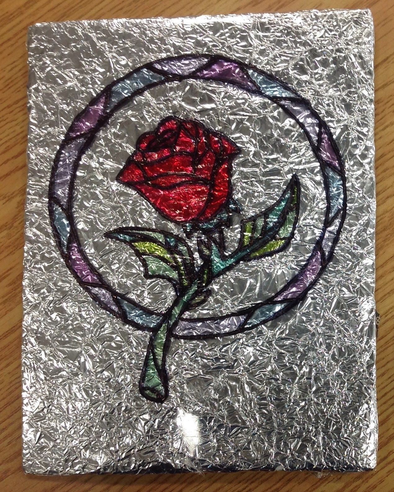 Tin Foil Stained Glass 7 Steps Instructables