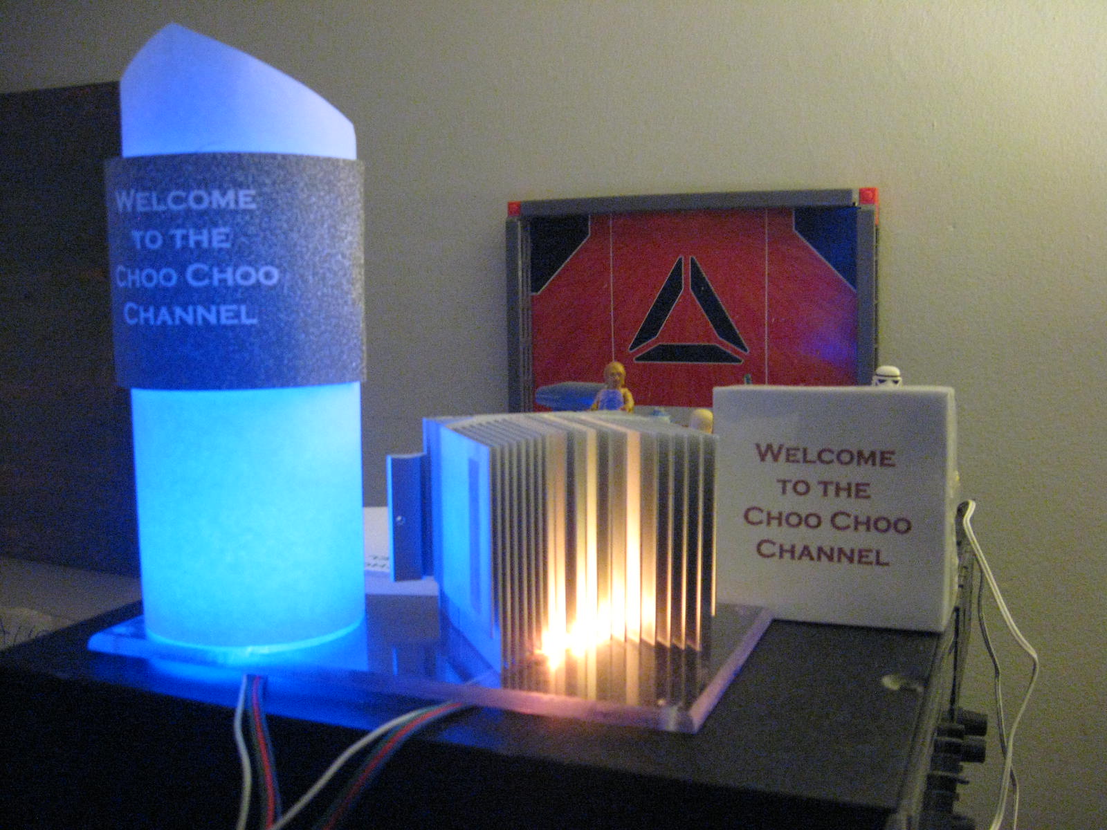 Led Strip Glow Table