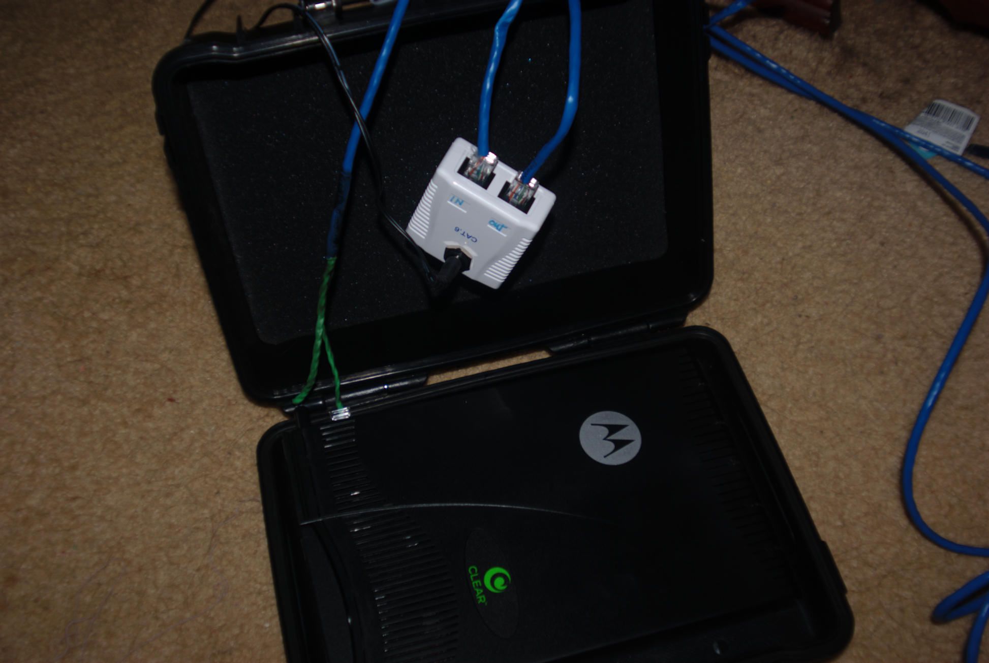 POE for My Clear Home Modem (first Instructable So Bear With Me)