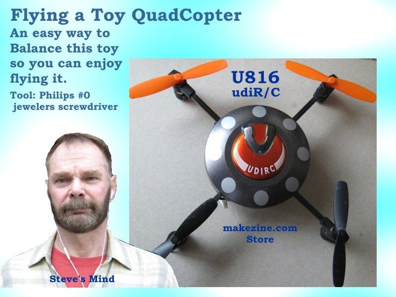 Flying a toy QuadCopter