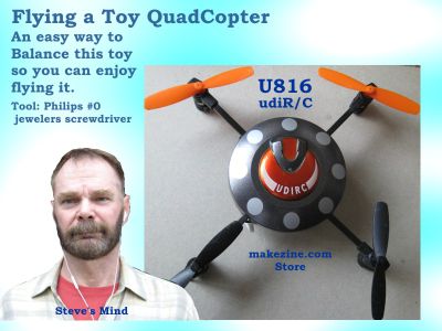 Flying a Toy QuadCopter
