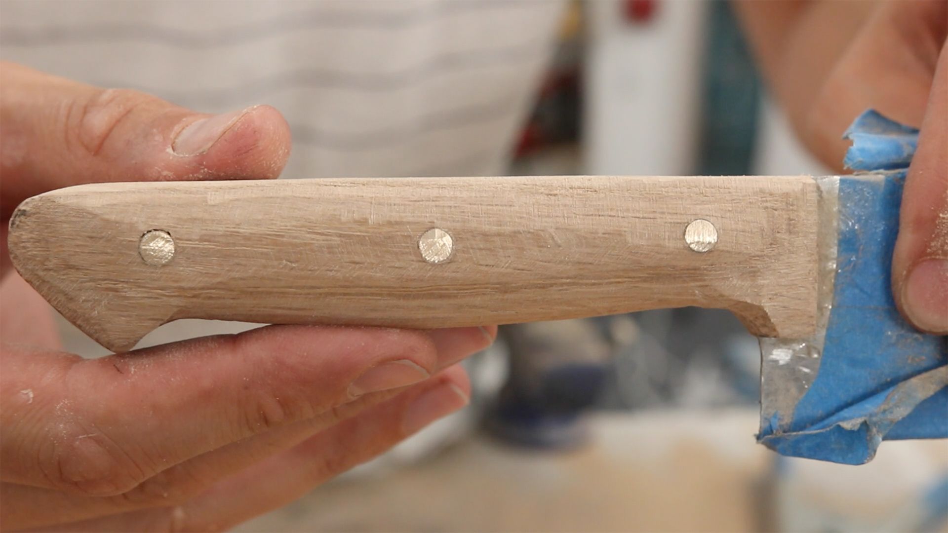 How to Make a Custom Chef Knife Handle ! 8 Steps (with Pictures