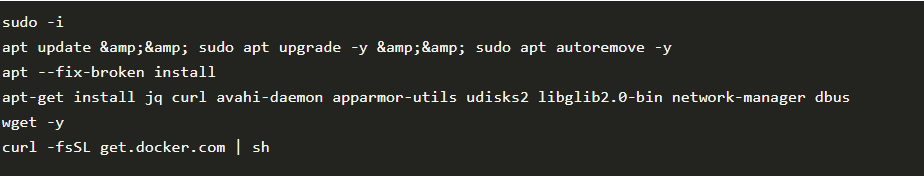 Install OS Agent, Docker, and Dependencies