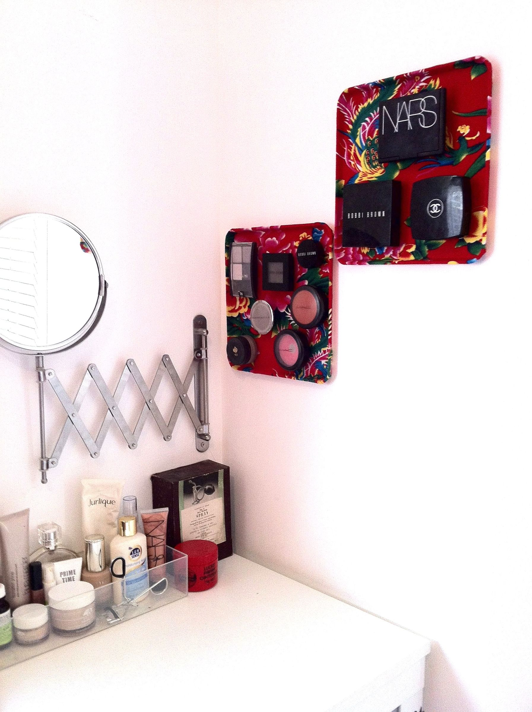 How to Make a Magnetic Cosmetics Board