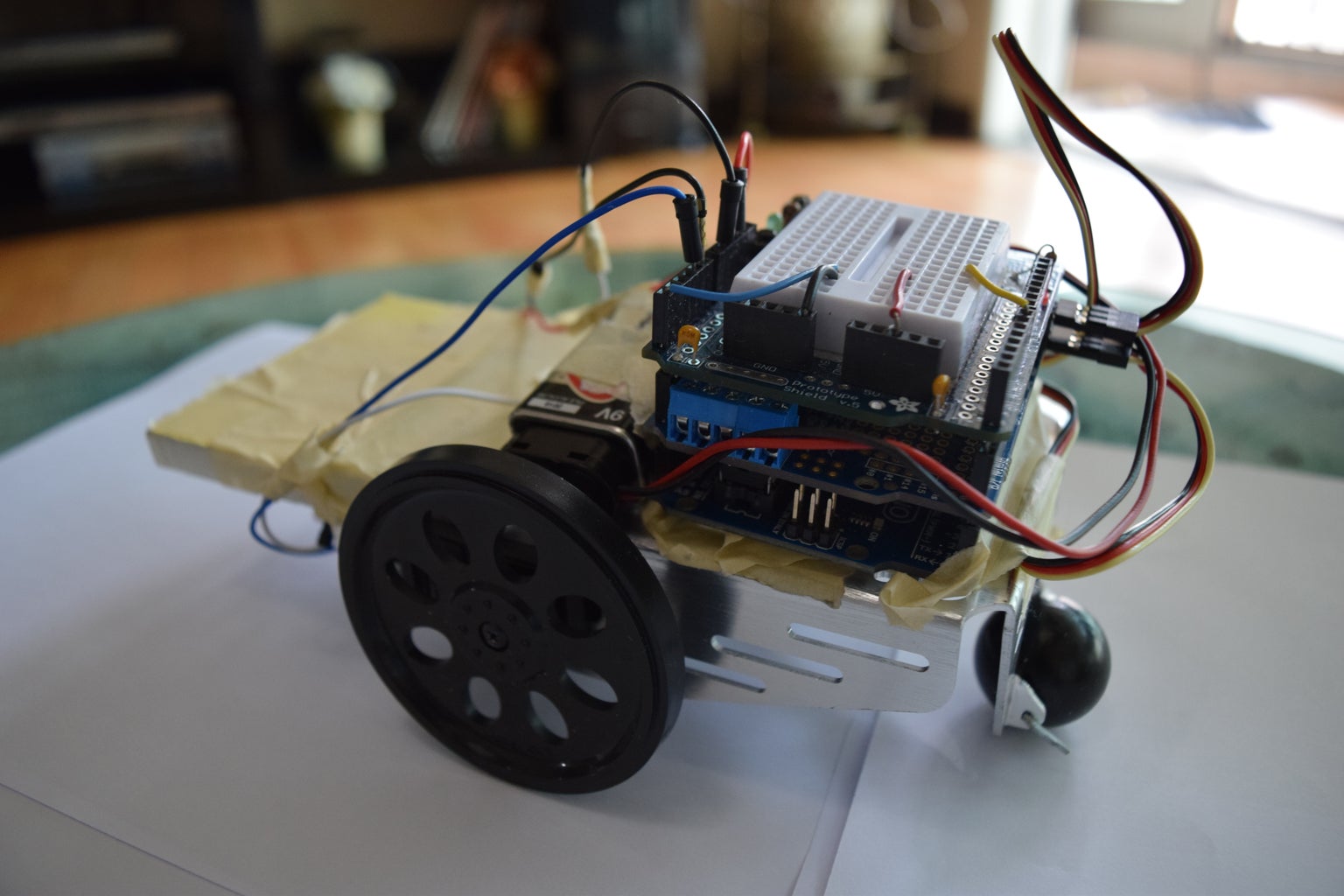 Line Following Robot : 5 Steps (with Pictures) - Instructables