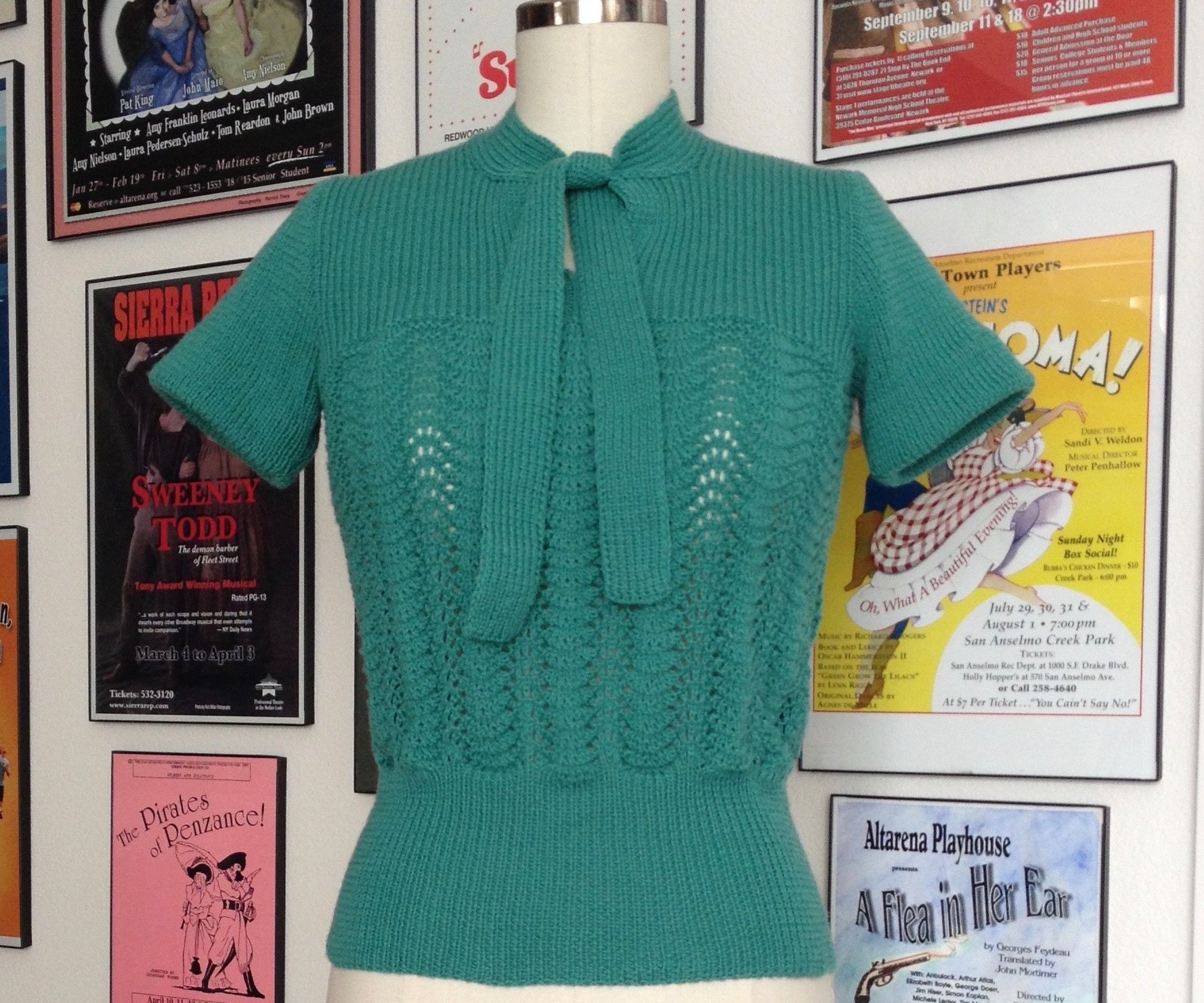 Knitting a Sweater