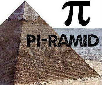 Build Mini Great Pyramid Based on Pi