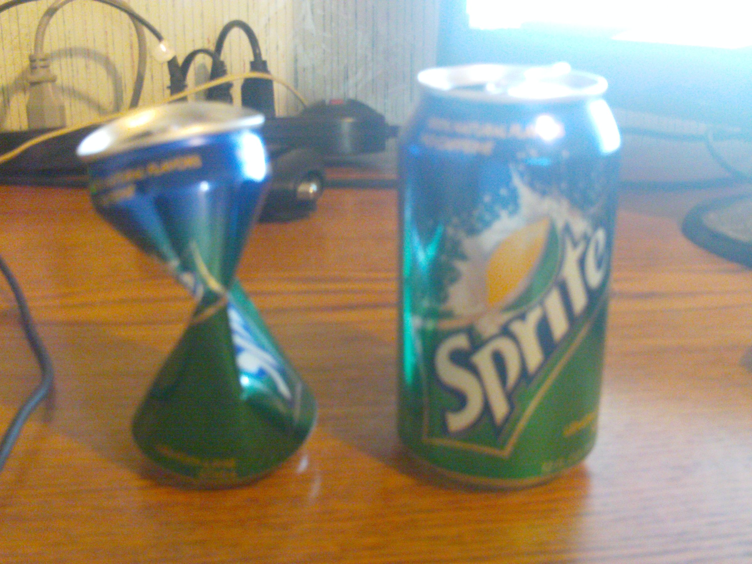 SODA CAN HORN