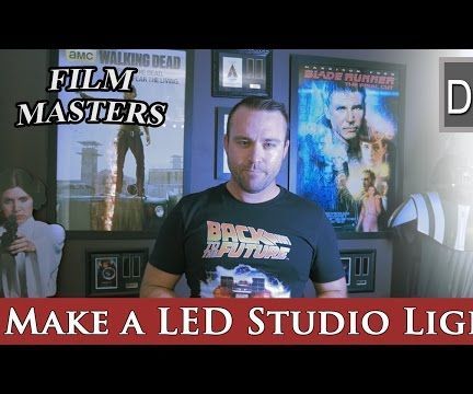 Make a LED video/Photography studio light pannel for $35 