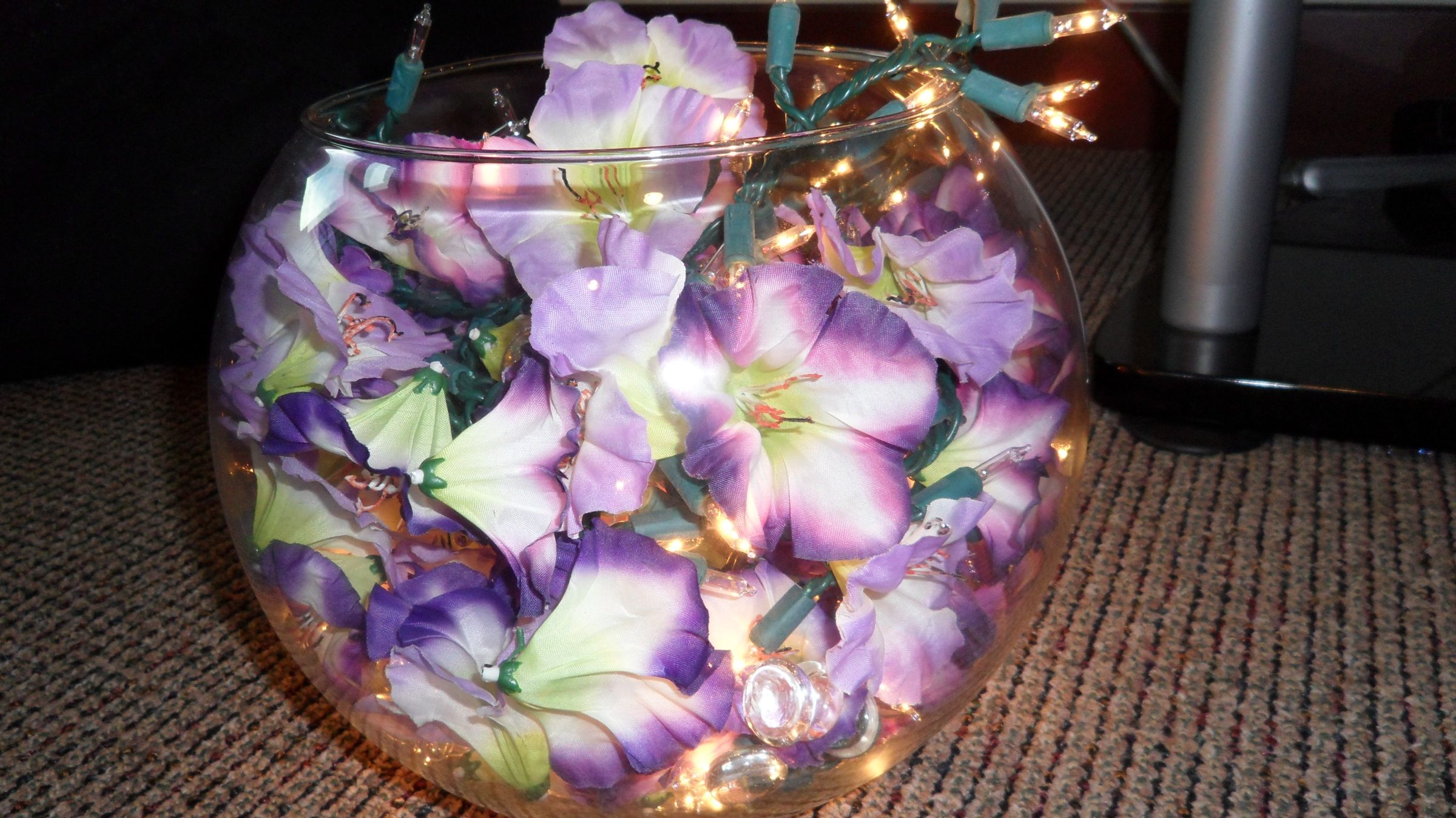 Floral Light Fixture