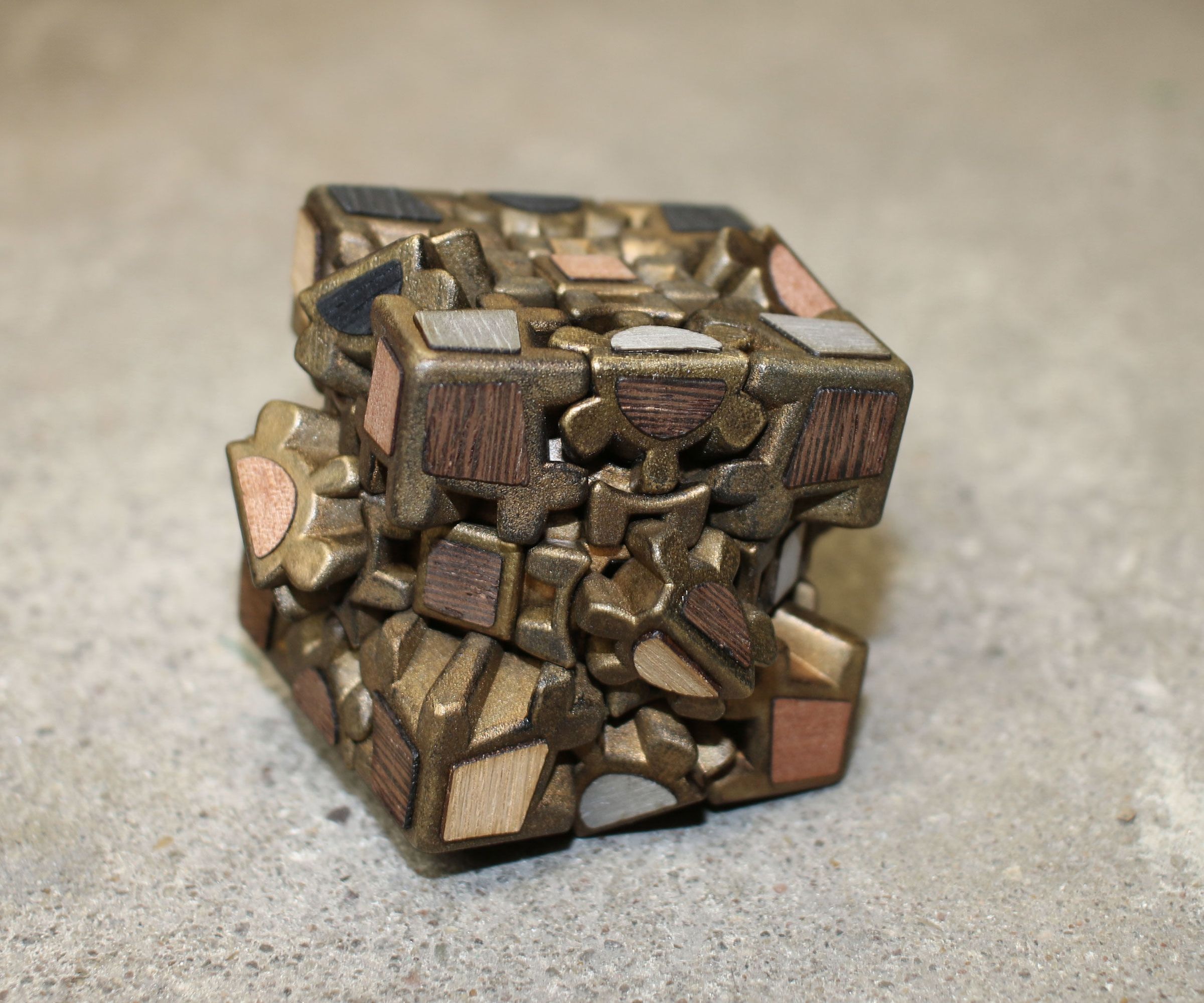 Steampunk Rubiks Cube
