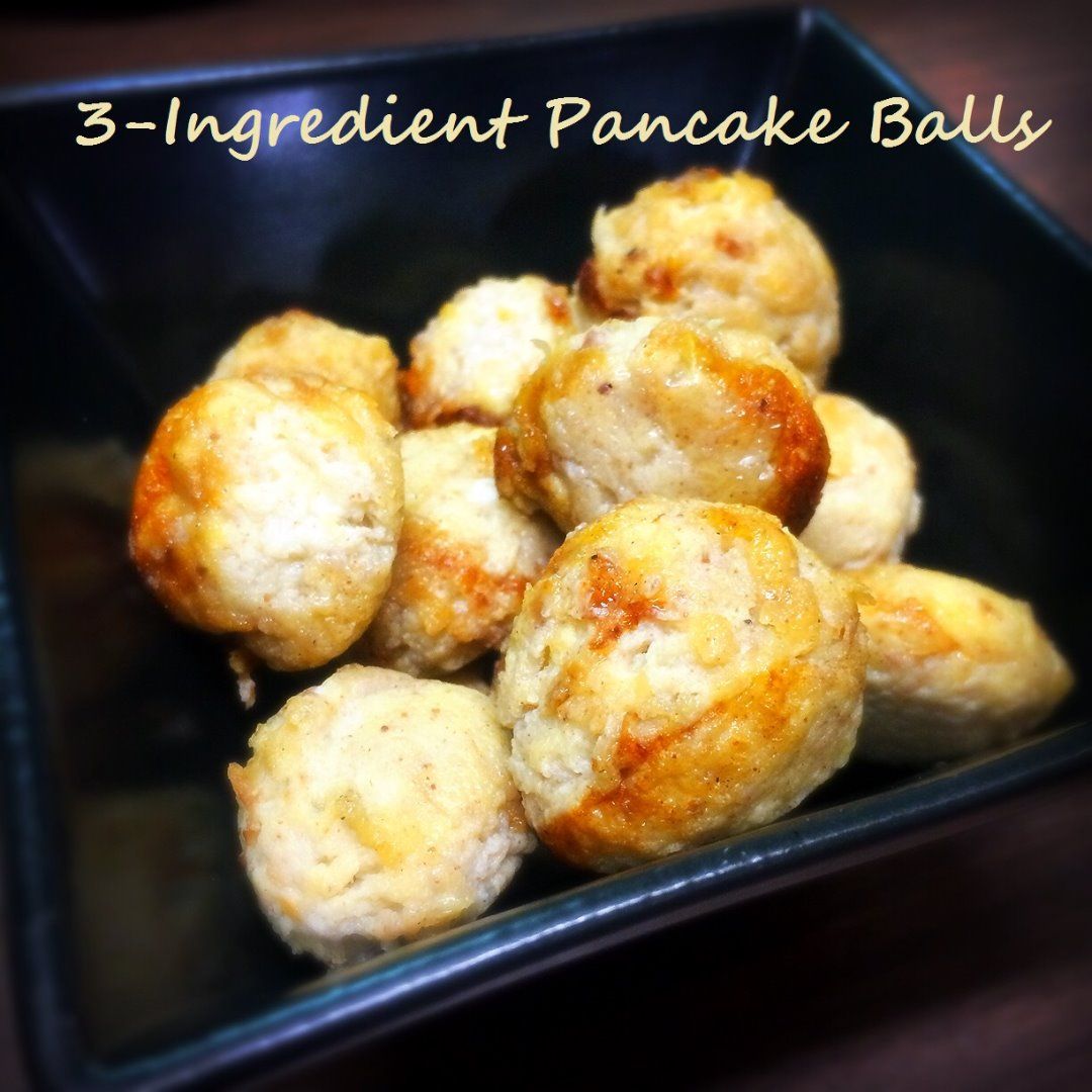 3Ingredient Pancake Balls 8 Steps (with Pictures) Instructables