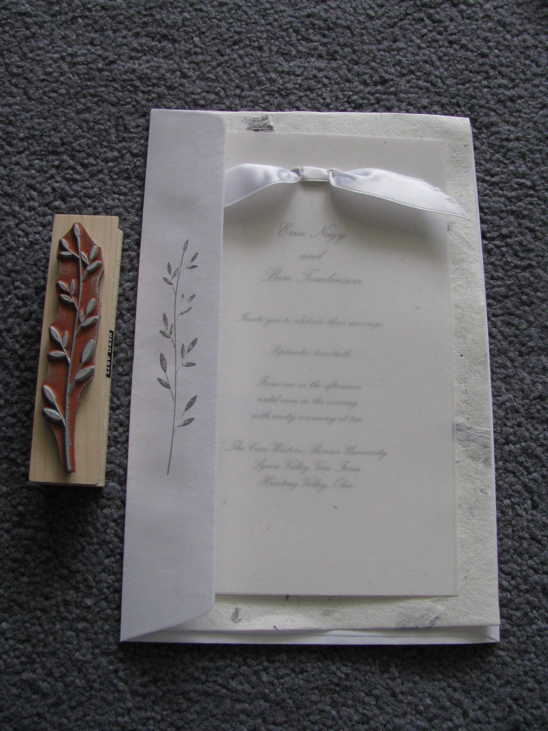 How to Print and Assemble Multi-layer Wedding Invitations : 8 Steps (with  Pictures) - Instructables, image size:768x1024