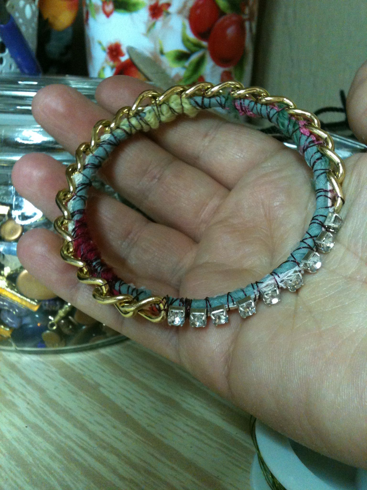 DIY Gypsy Chic Bracalet