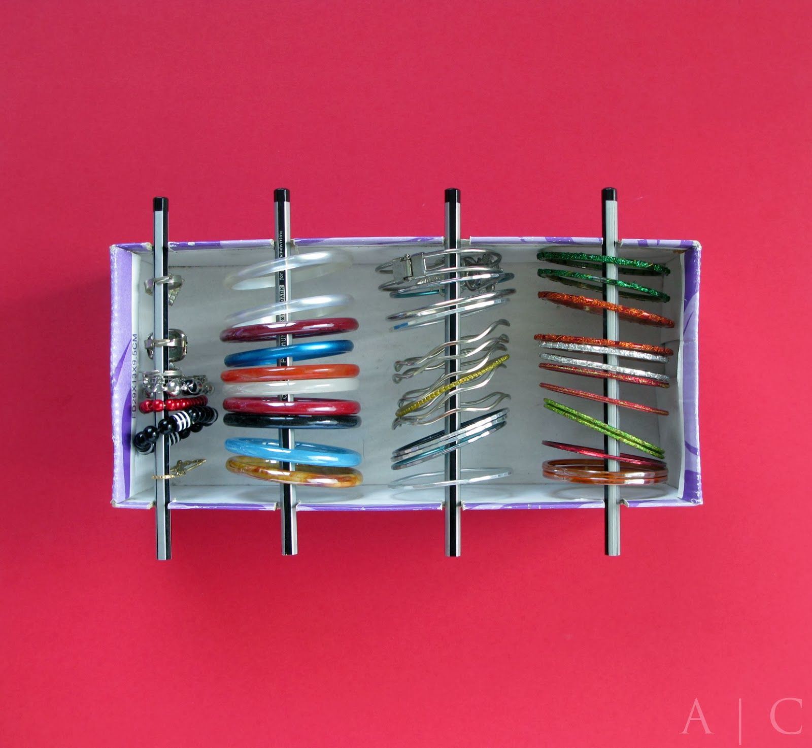 Shoe Box Jewelry Organizer