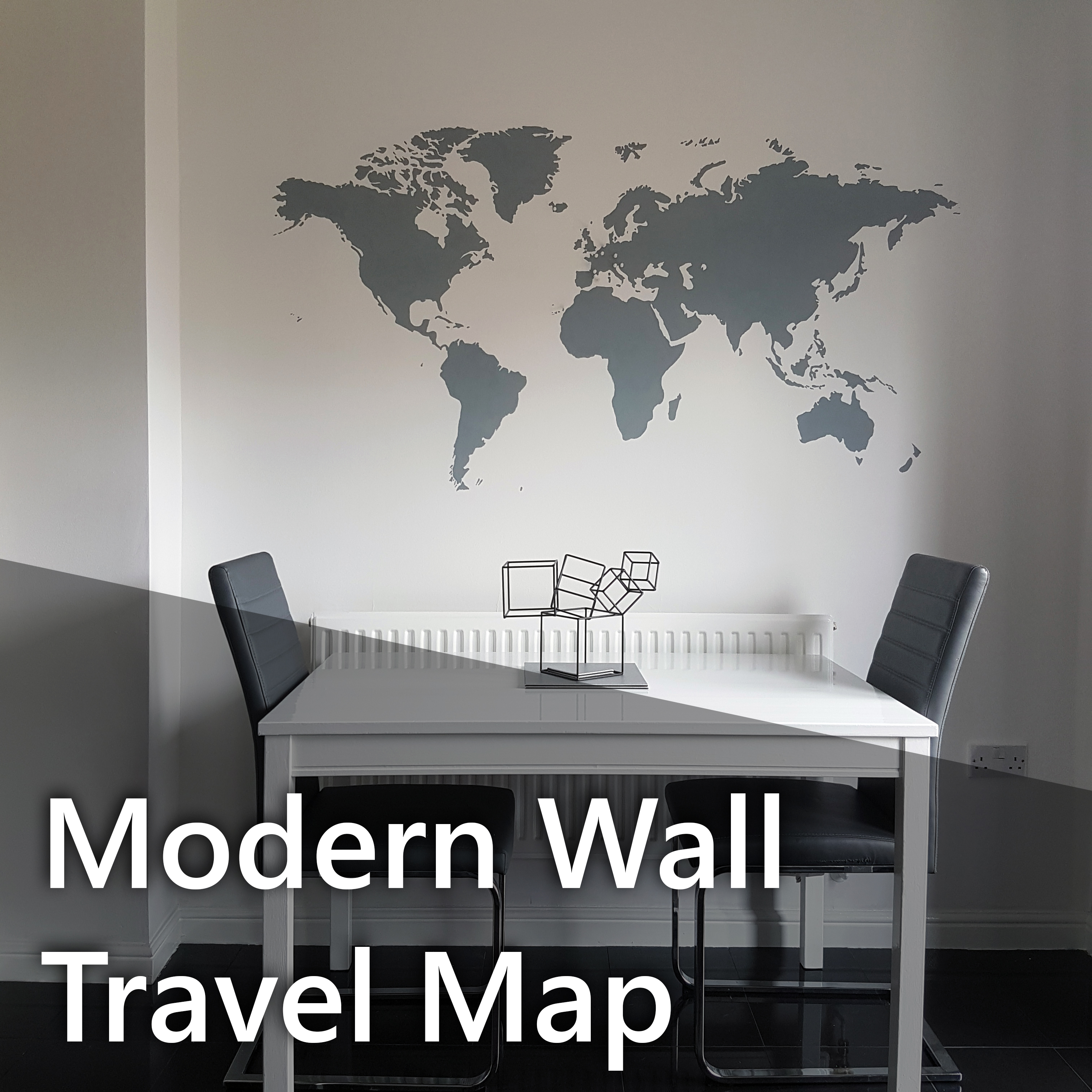 Modern Wall Travel Map 4 Steps With Pictures Instructables FQUNF67KCUIU6RI 