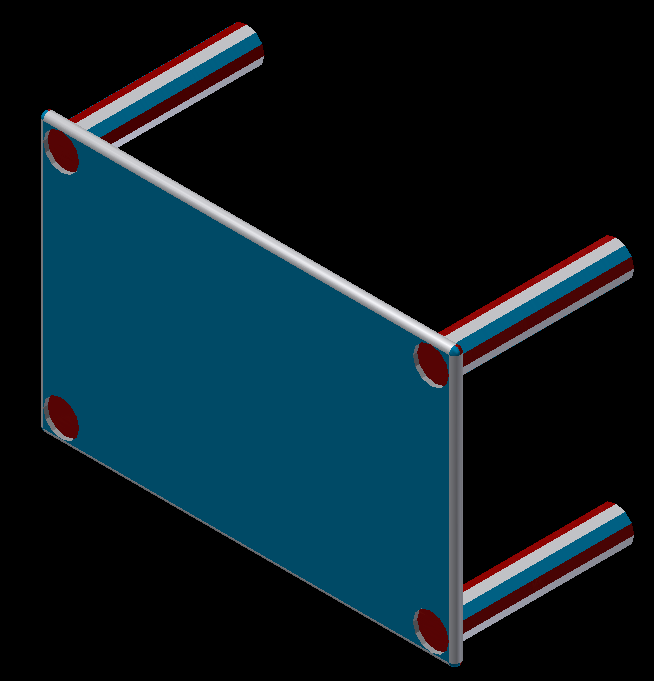 Childrens Reversable Play Table