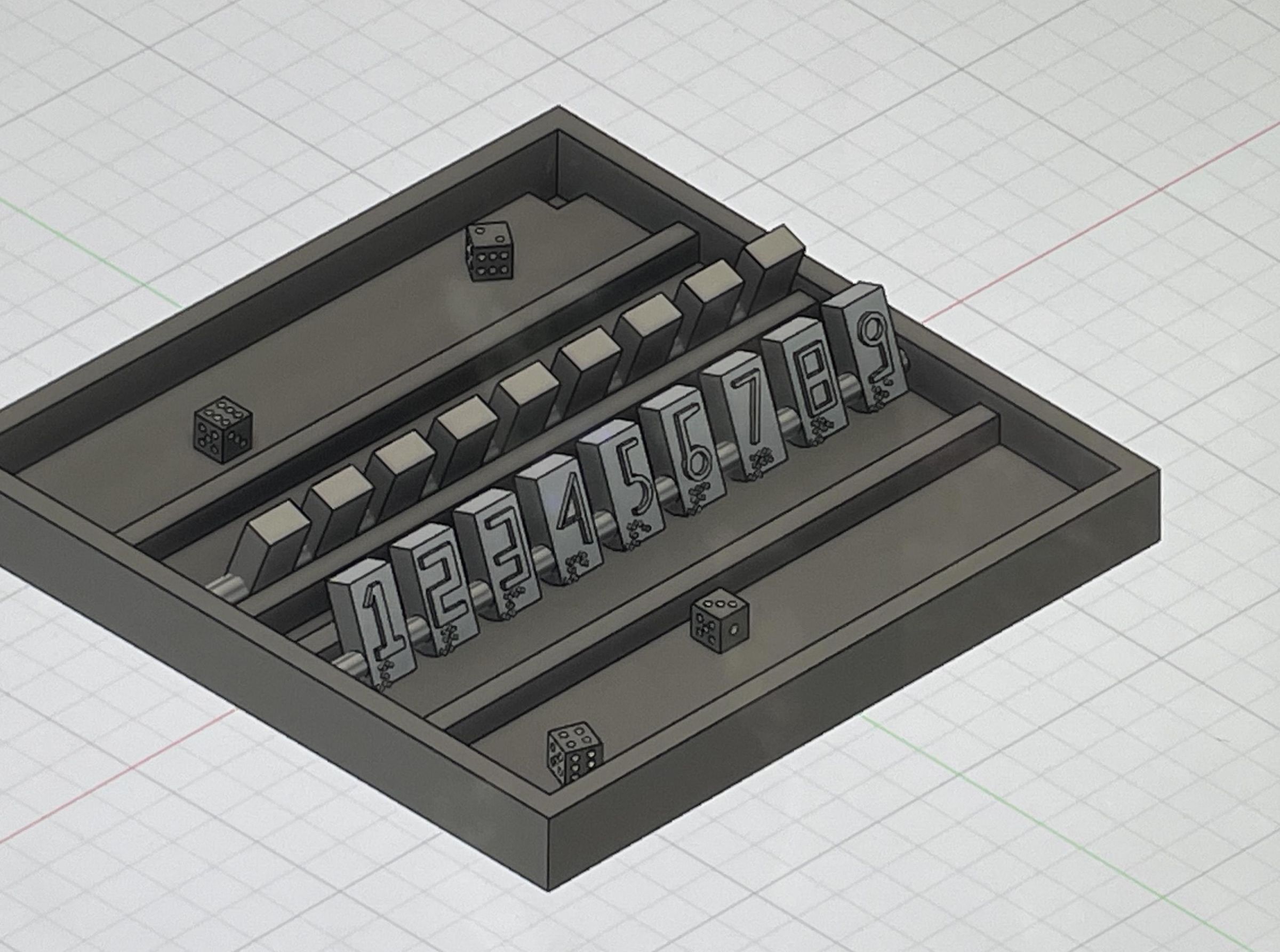 Shut the Box for Visually Impaired People