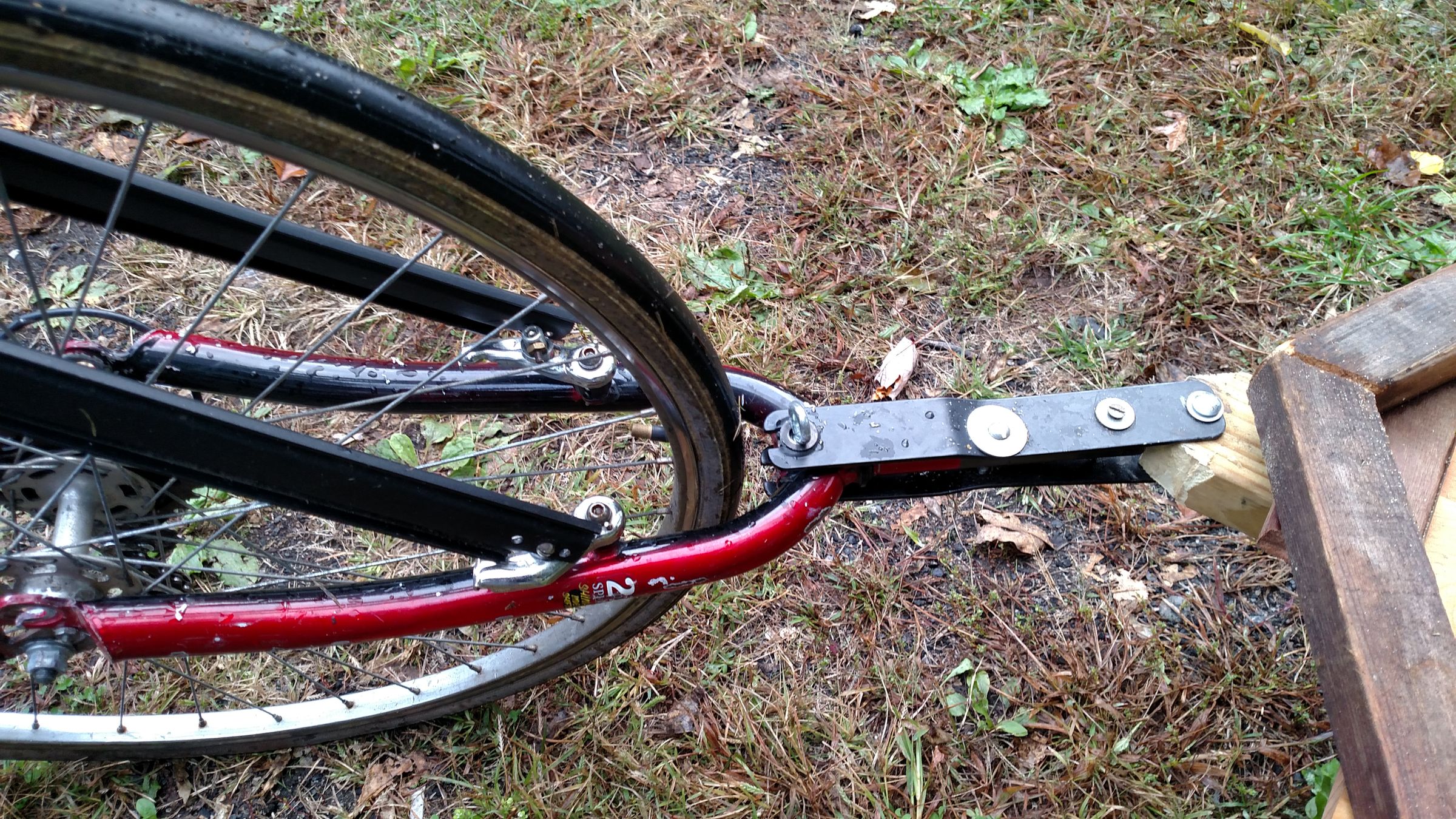 DIY Single Wheel Bicycle Trailer Easy 3 Steps Instructables