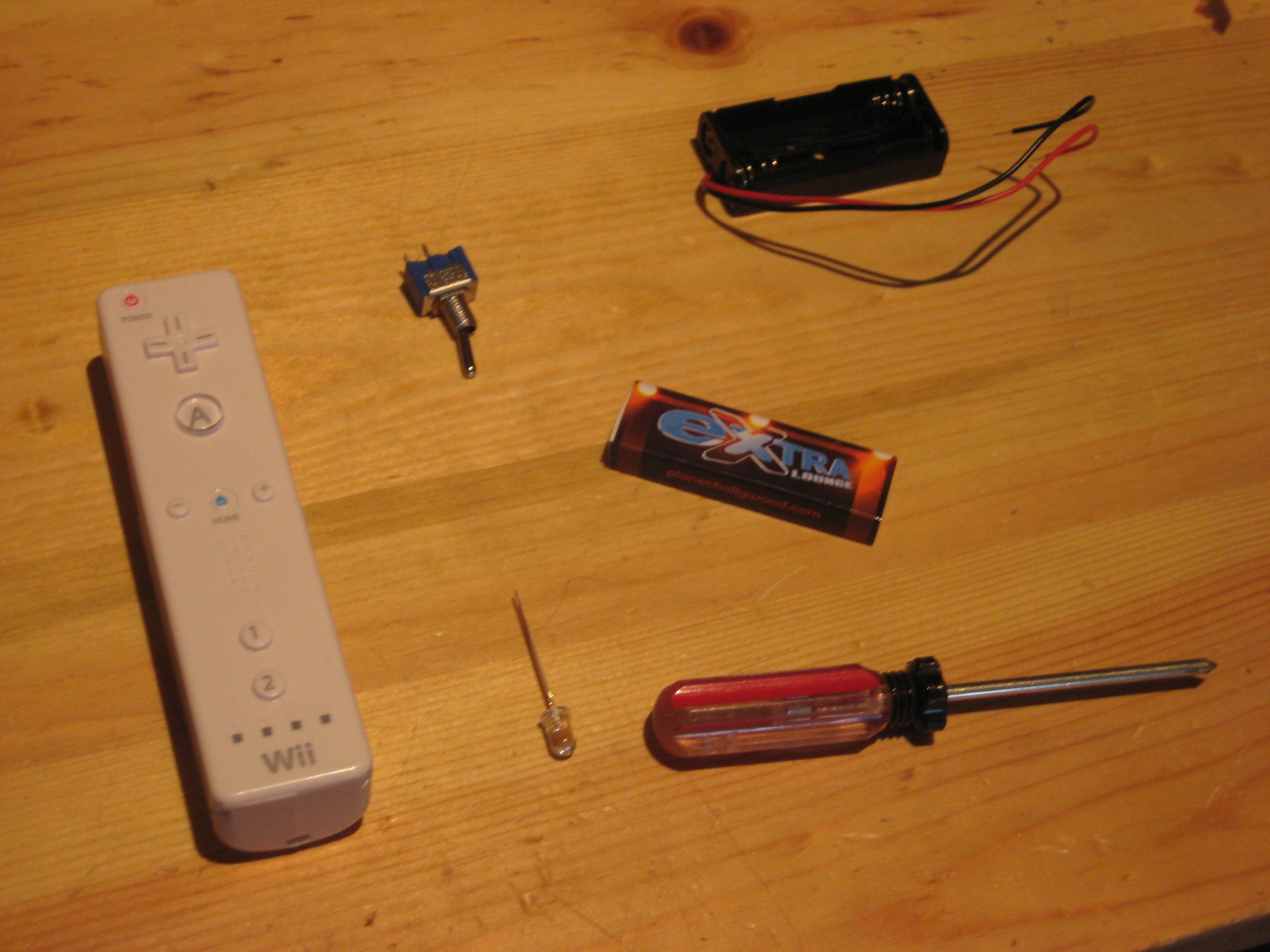 WiiMote Candy Light! 4 Steps Instructables