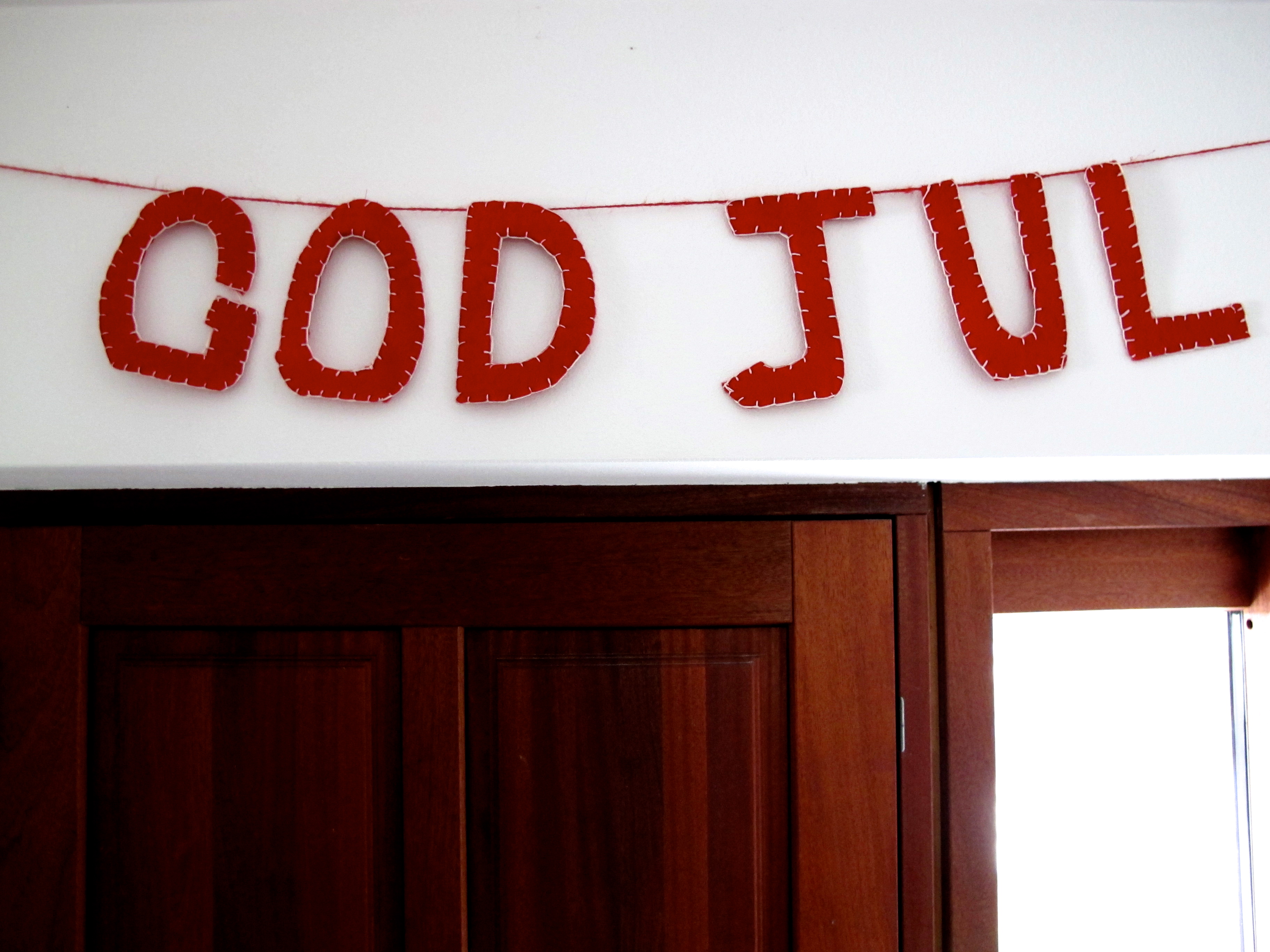 DIY Christmas Banner