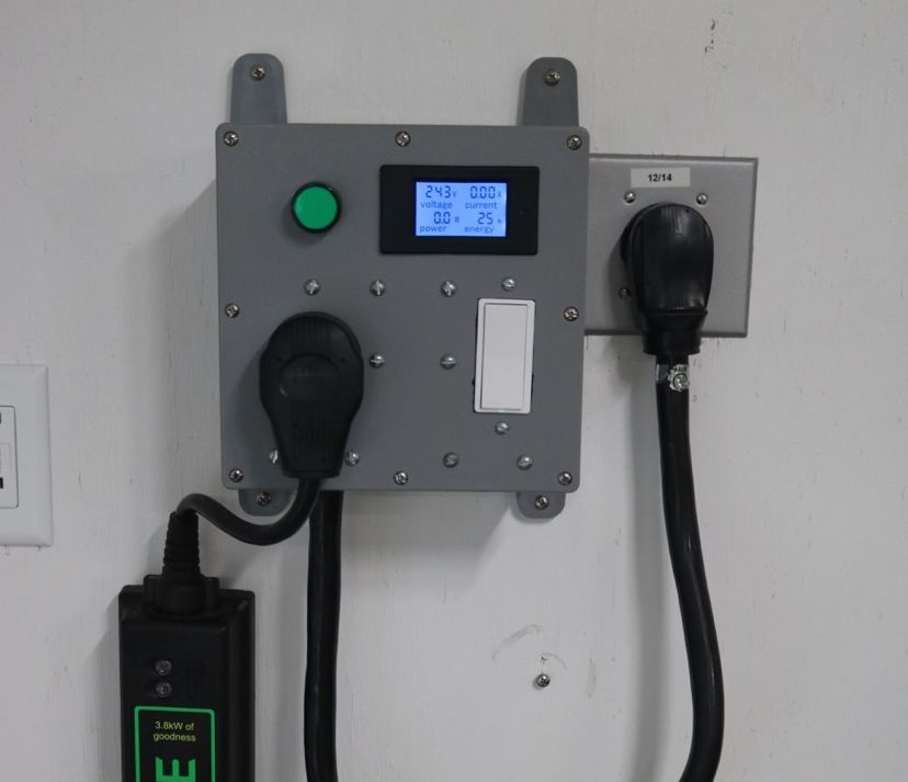 Home Automation Controller for Electric Car Charging